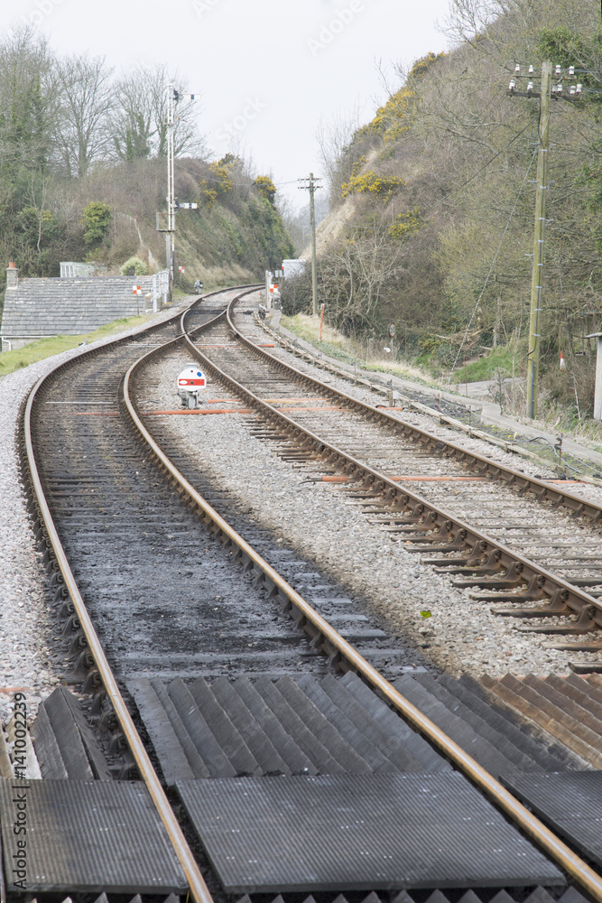 Obraz premium Old Railway Line