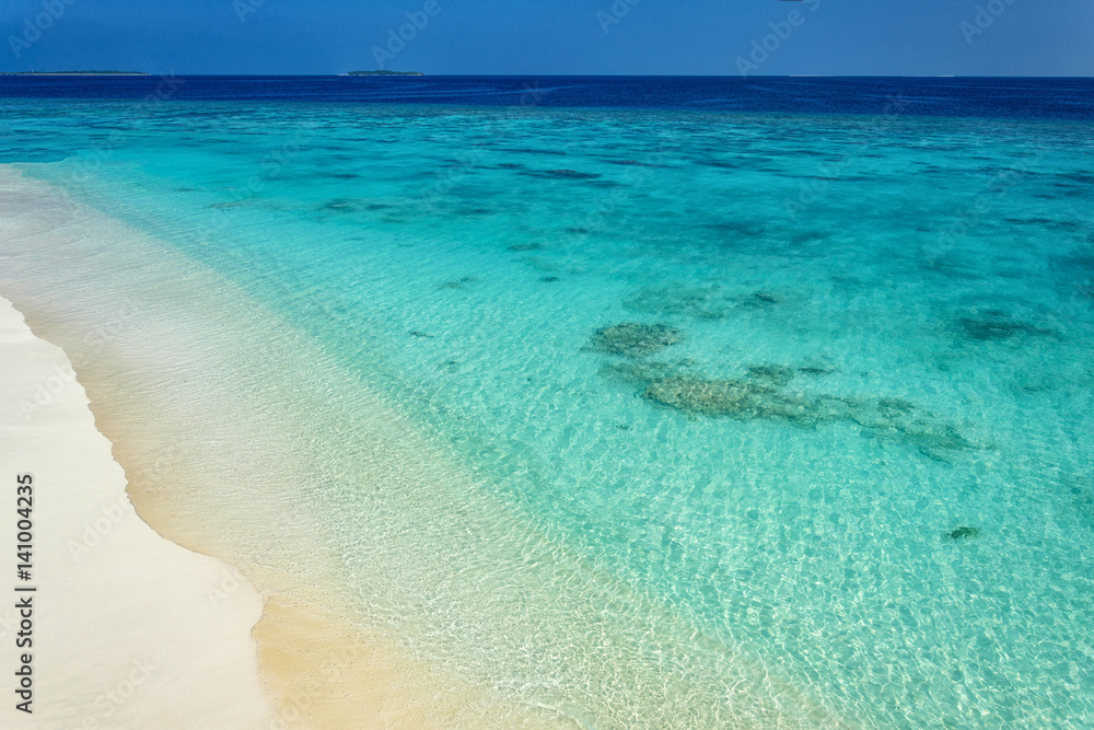 Fototapeta premium Maldives Advertising