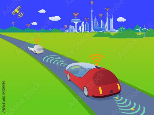 smart city and autonomous car