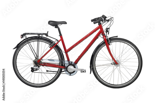 bike isolated on white background