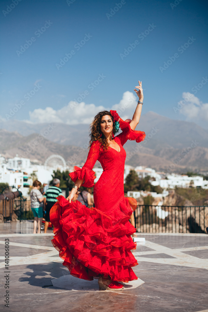 Fototapeta premium flamenco in spain