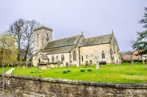 Fotografie All Saints Church Hovingham North Yorkshire England