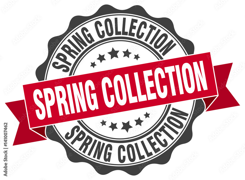 spring collection stamp. sign. seal spring collection stamp. sign. seal