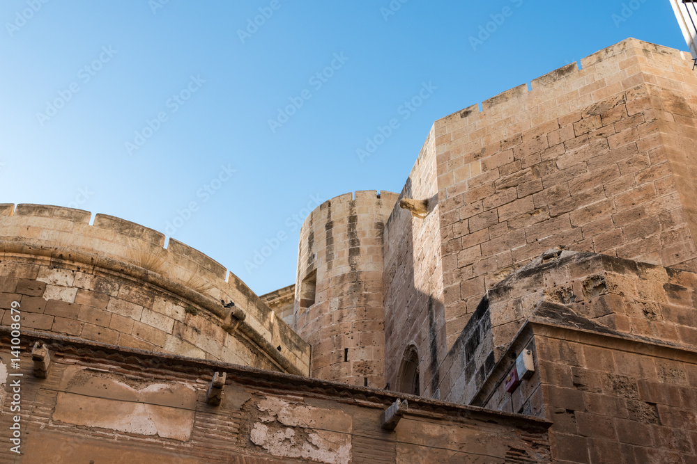 old castle in southern spain