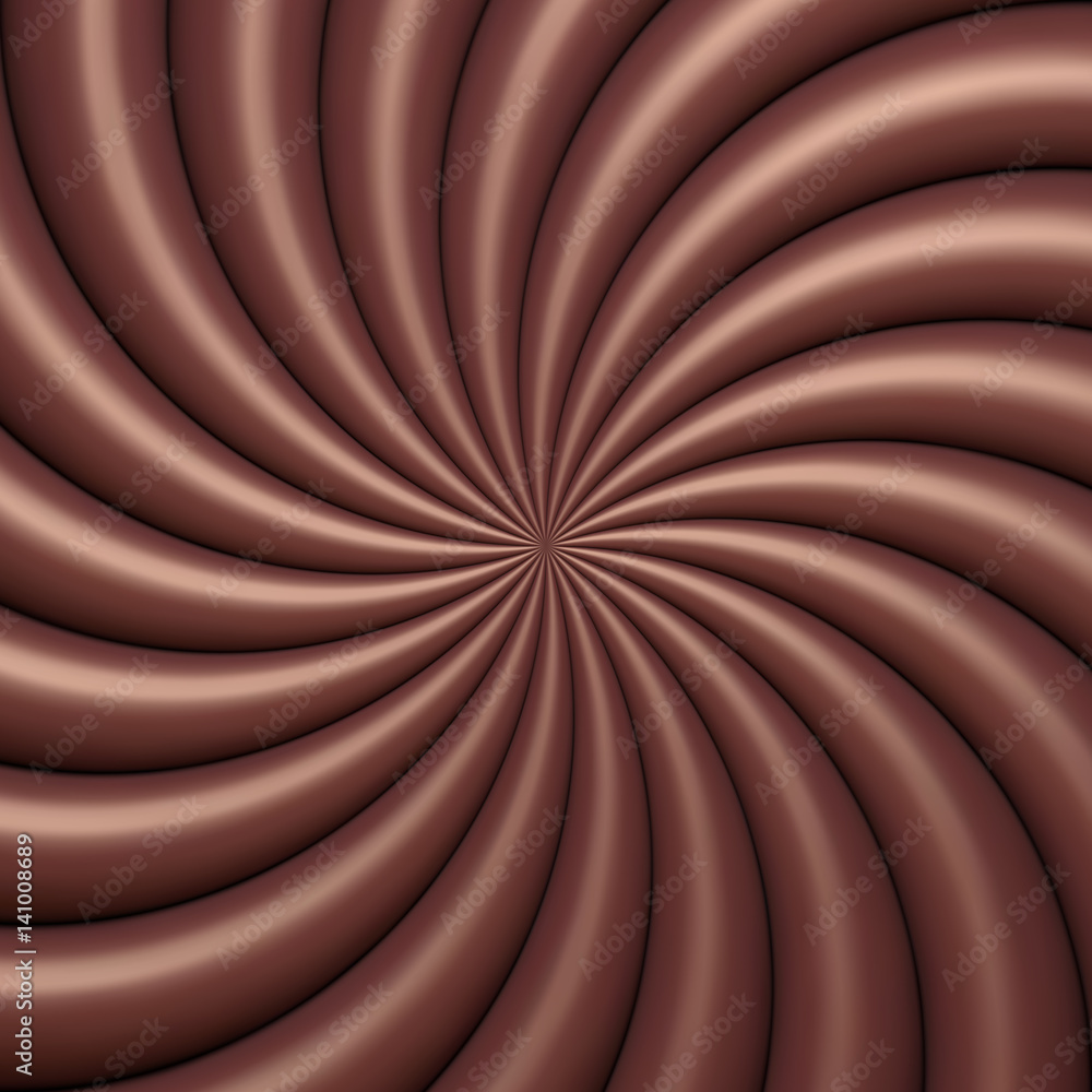 Abstract chocolate swirl background Stock Vector | Adobe Stock