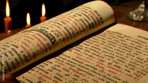 Turning pages of ancient books