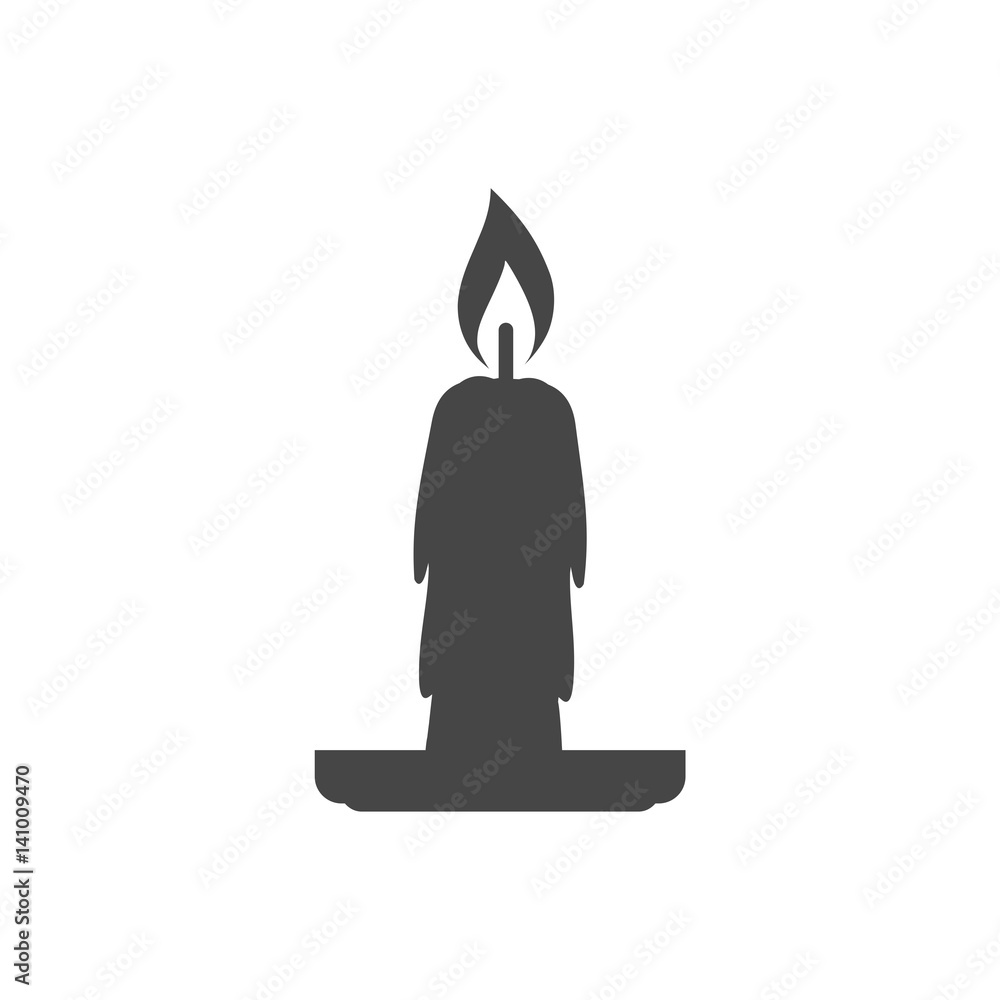 Candle sign - Illustration Candle sign - Illustration