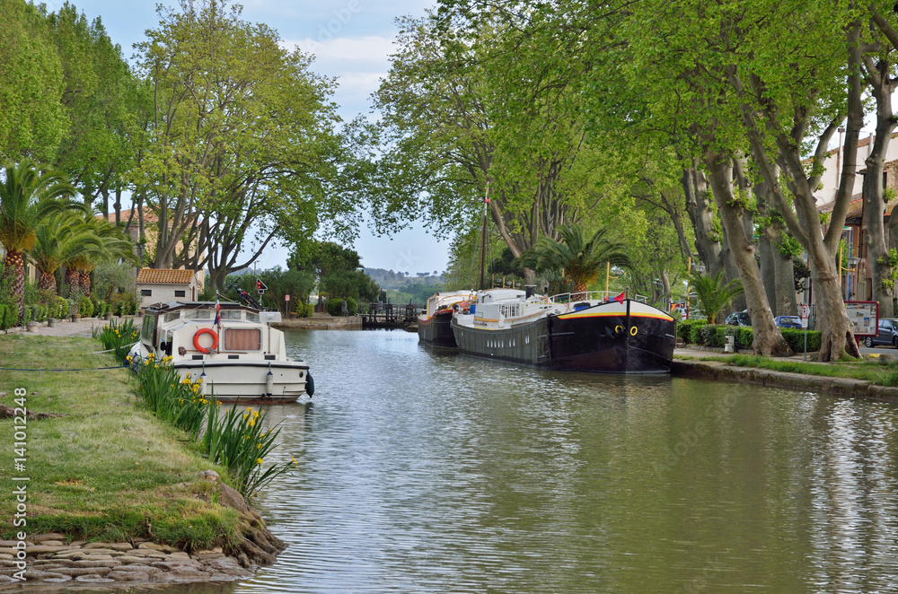Canal de Jonction at Salleles d'Aude
