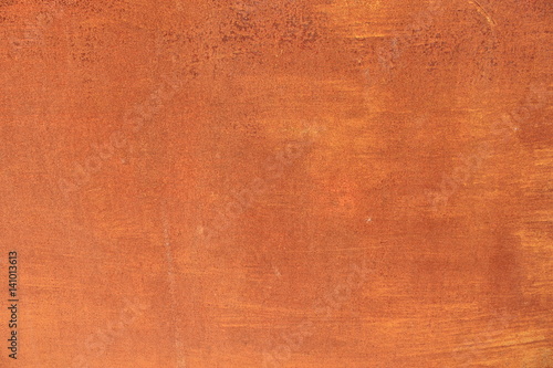 rusty sheet iron brown color