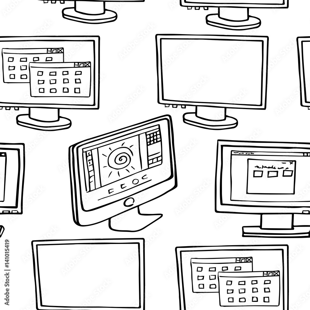 Laptop Monitor Texture