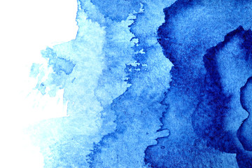 Watercolor background with stains