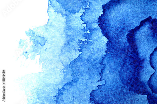 Watercolor background with stains