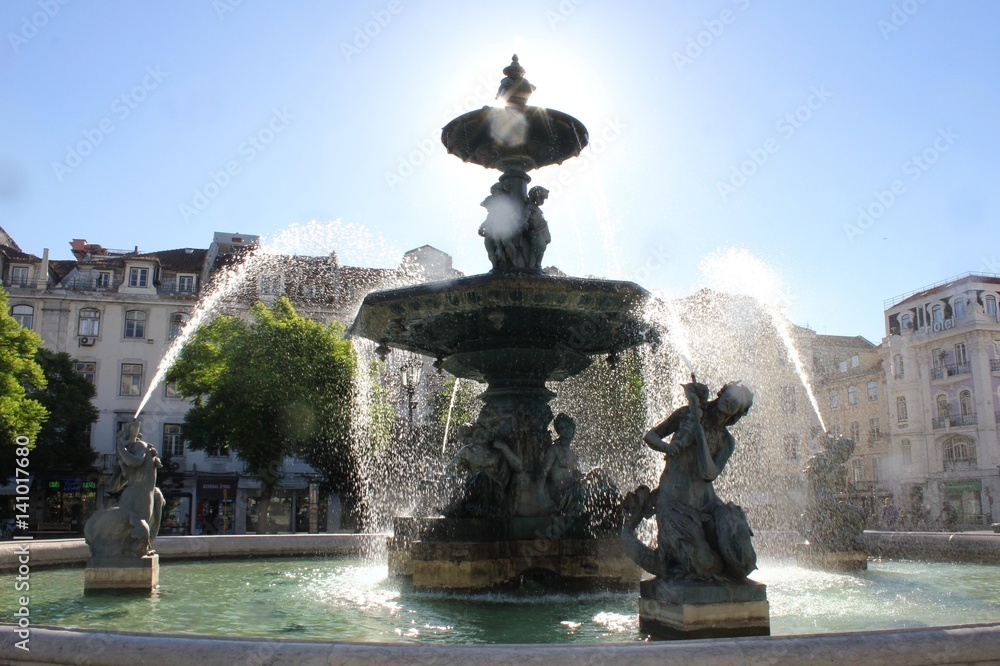 Fountain in Lisboa