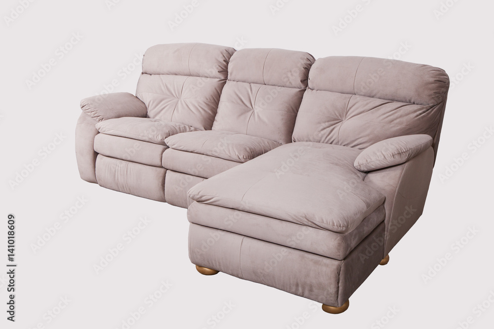 Fototapeta premium sofa on a white background