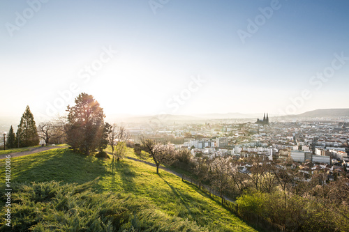 Clermont au petit matin