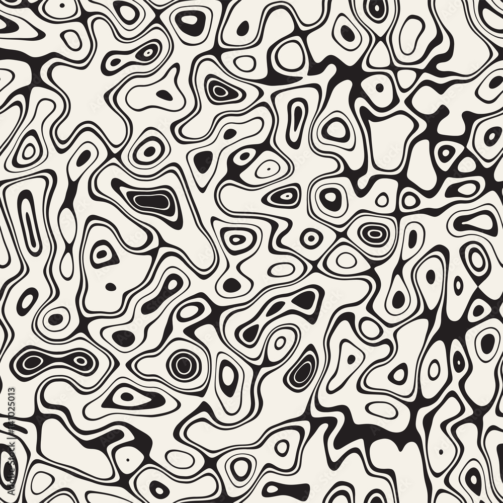 Noise Grunge Abstract Texture. Vector Seamless Black And White Pattern. Noise Grunge Abstract Texture. Vector Seamless Black And White Pattern.