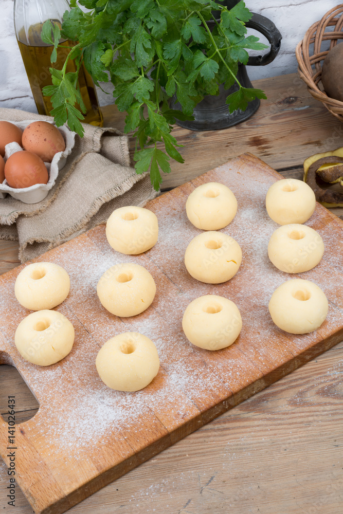 Silesian potato dumplings Silesian potato dumplings