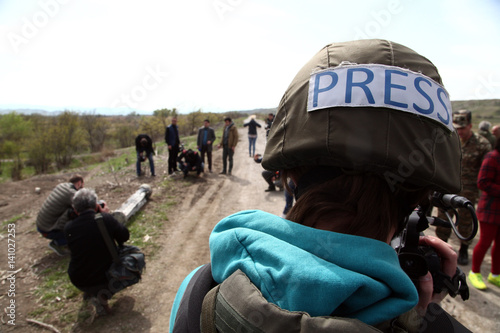 Papier peint War journalist