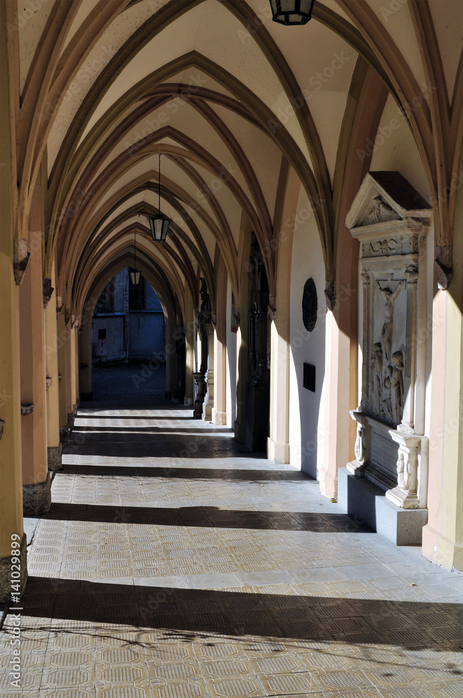 Kreuzgang Franziskanerkloster Schwaz