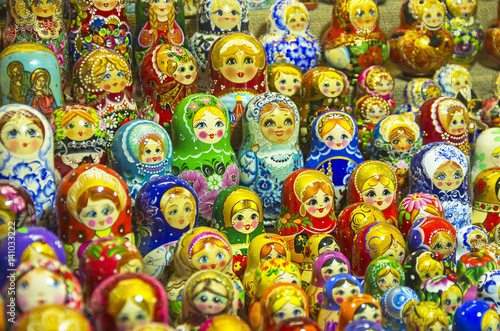 Matryoshka - traditional Russian souvenir