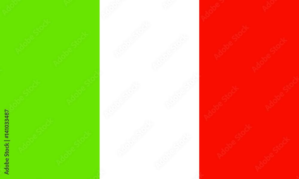 Flag of the Italy. Vector illustration Flag of the Italy. Vector illustration