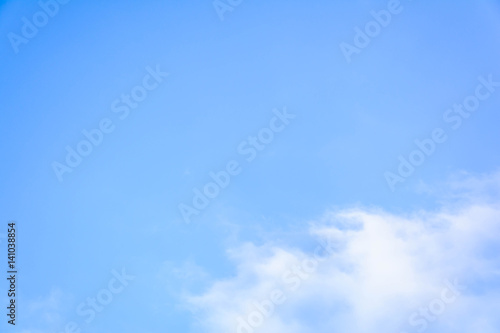blue sky cloud