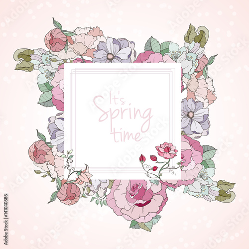 It is Spring card