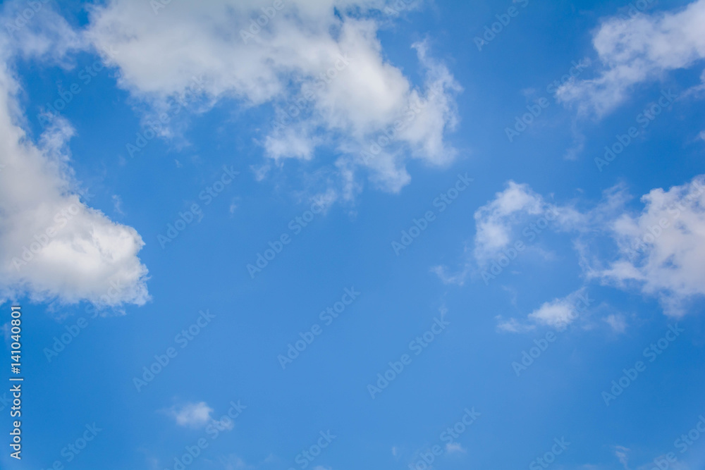 Obraz premium blue sky cloud on air