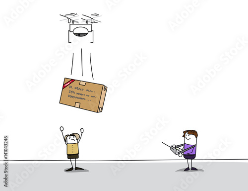 Livraison par drone