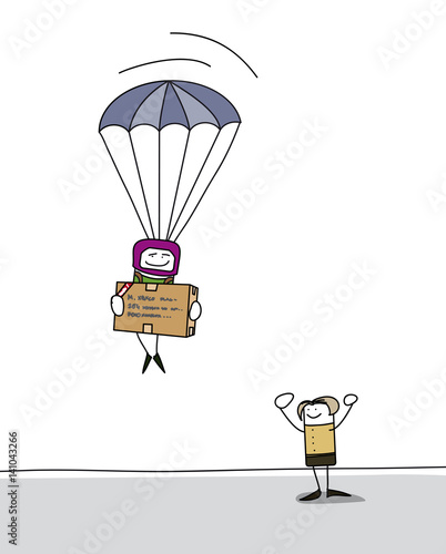 Livraison par les airs