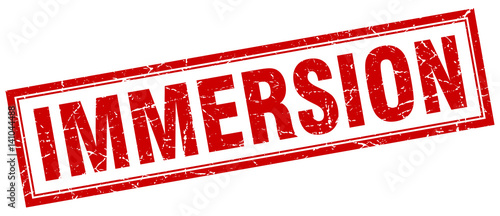 immersion square stamp