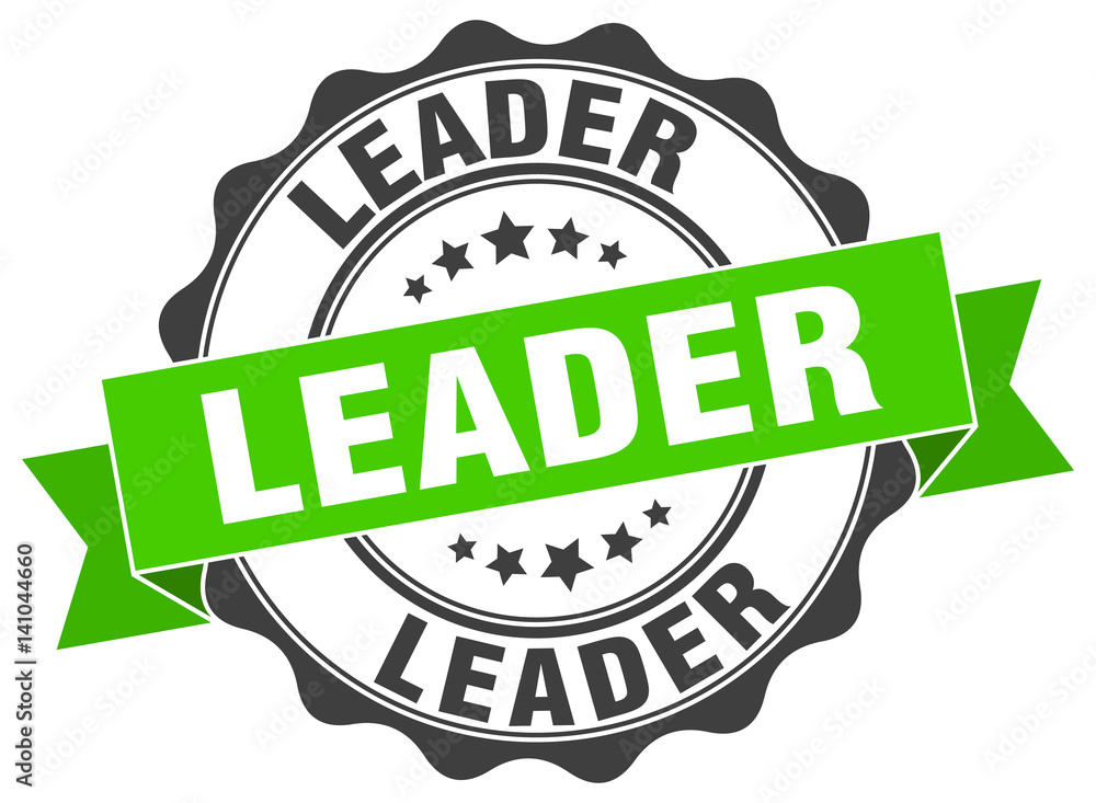 Fototapeta premium leader stamp. sign. seal