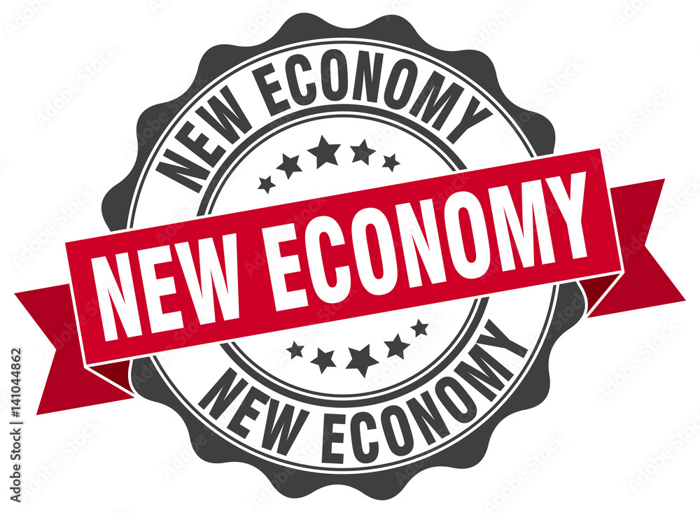 new economy stamp. sign. seal