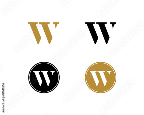 W Letter Logo Icon