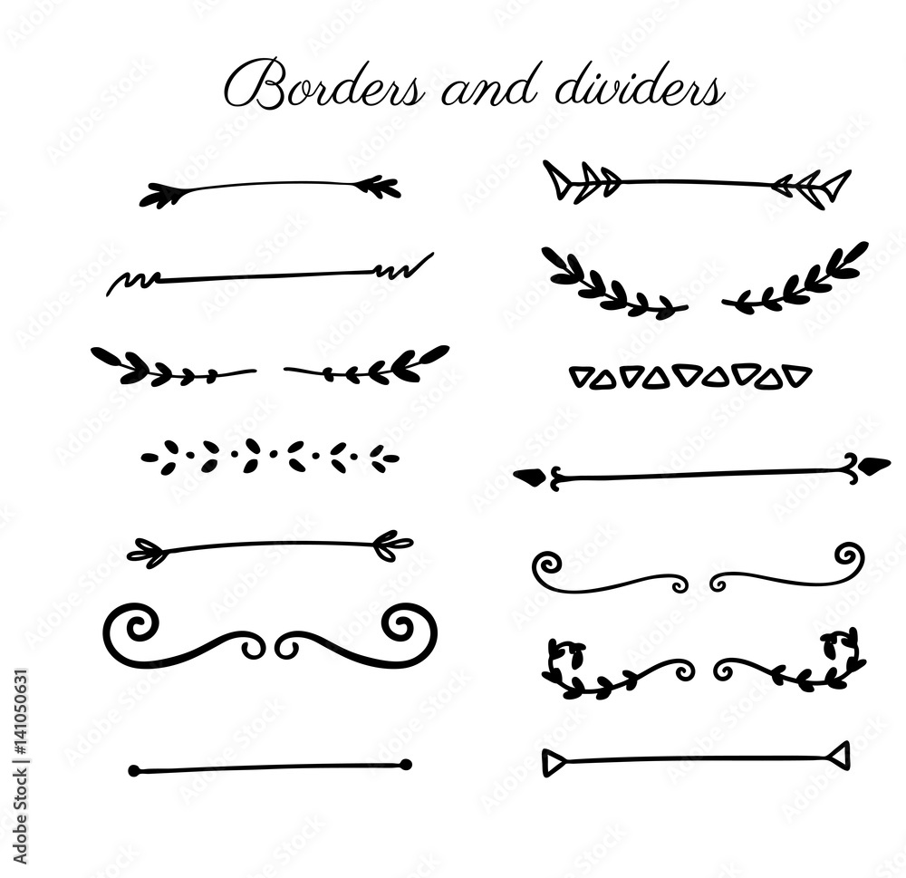 borders and dividers borders and dividers