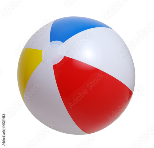 Free Download Beach ball on a white - GFXLoad