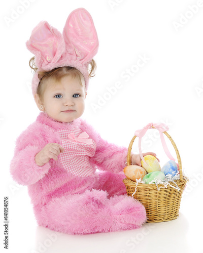 lPink Baby Bunny photo