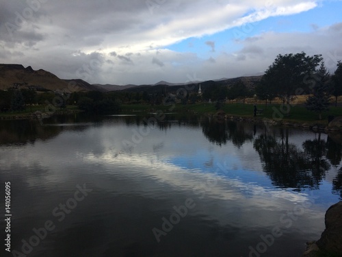 Morning on the fishing pond © Christian