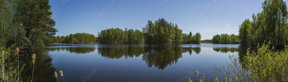 Fototapeta premium Letnia rzeka