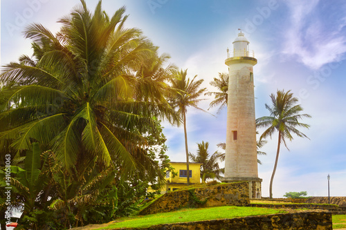 Area near lighthouse, fort Galle, Sri Lanka. © kuzina1964