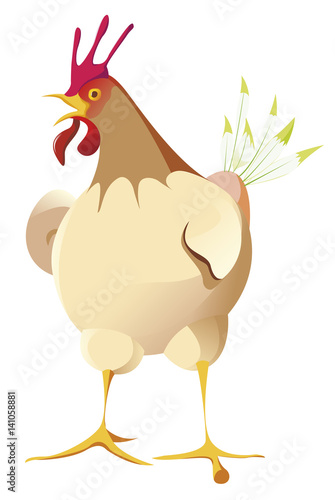 coq en colère