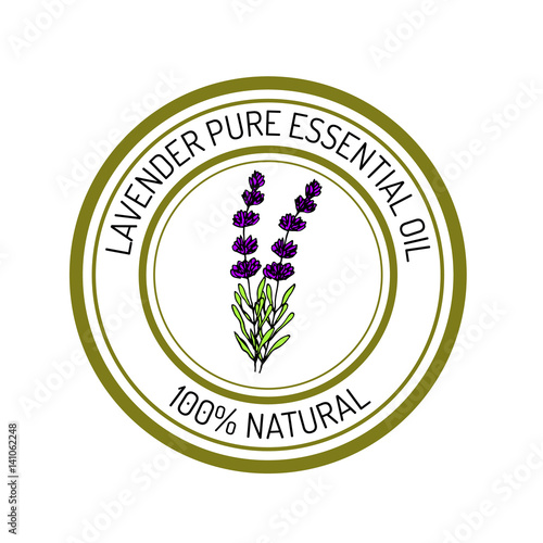  lavender, essential oil label, aromatic plant