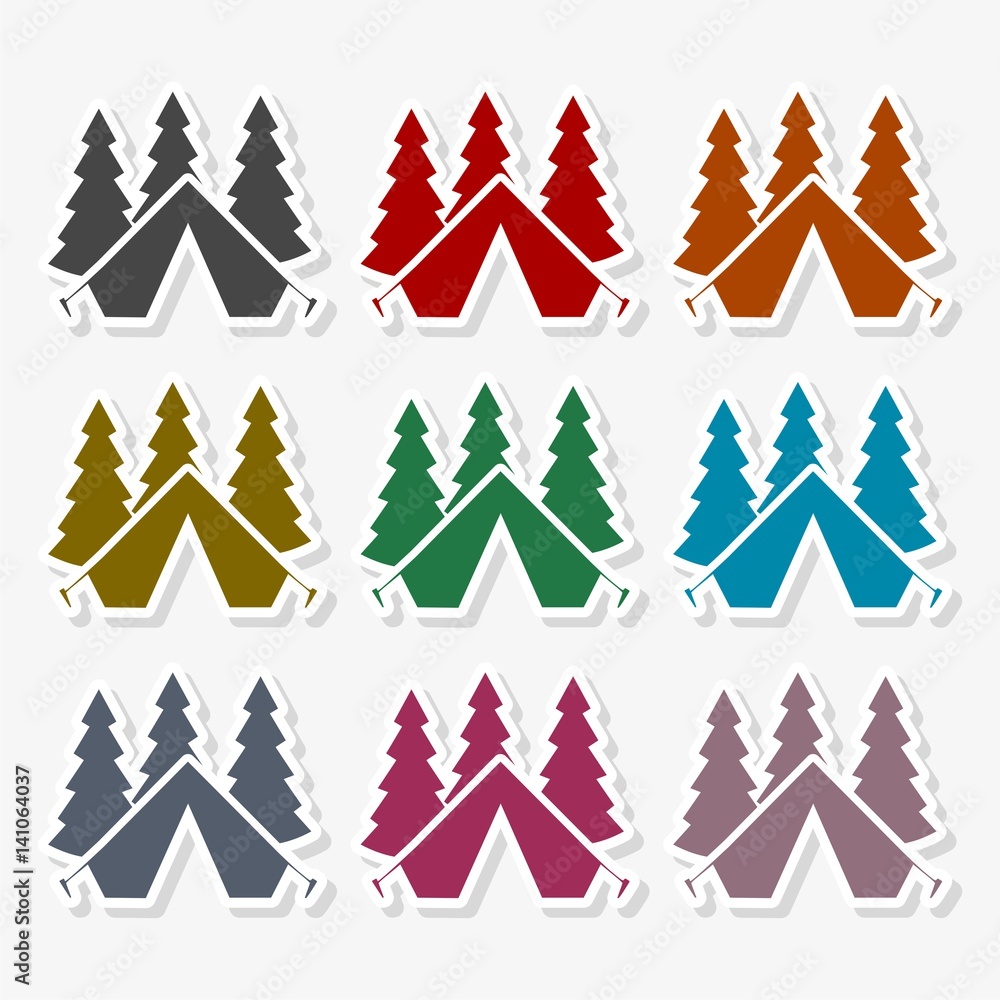 Tent icon Tent icon