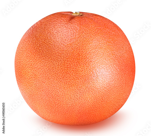 Grapefruit isolated on white background