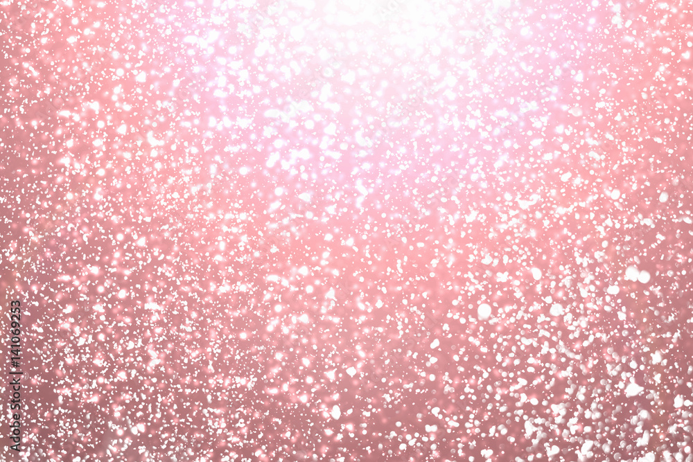 Red Abstract Festive Background with circles, glitter or bokeh lights. Round defocused particles. Valentines day template Red Abstract Festive Background with circles, glitter or bokeh lights. Round defocused particles. Valentines day template