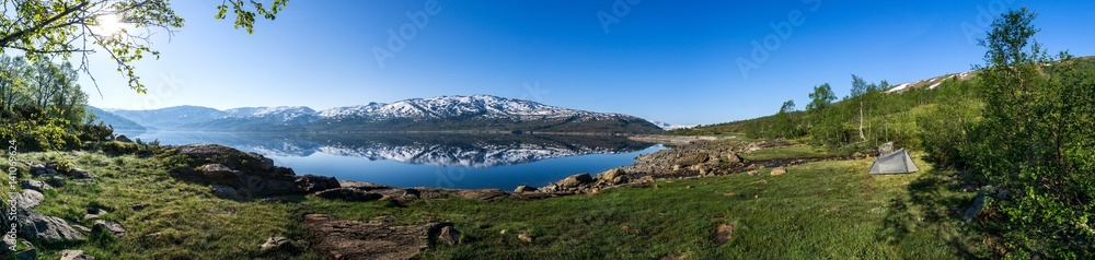 Hamlagrovatnet lake