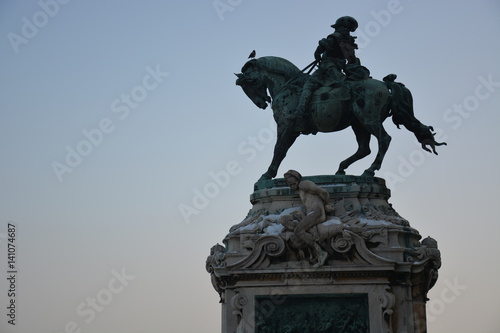 Statue in Budapest  Ungarn 