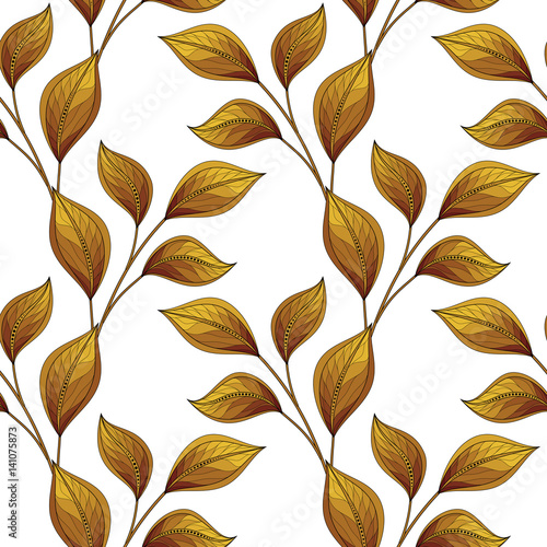 Vector Seamless Floral Pattern