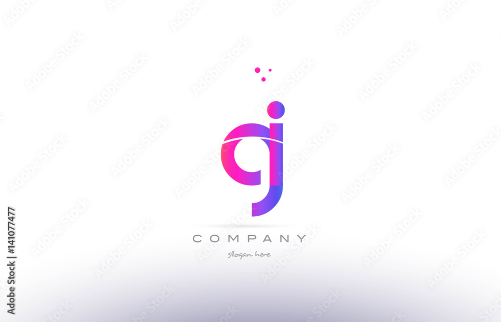 gi g i pink modern creative alphabet letter logo icon template gi g i pink modern creative alphabet letter logo icon template