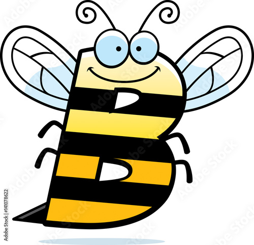 Cartoon B Bee